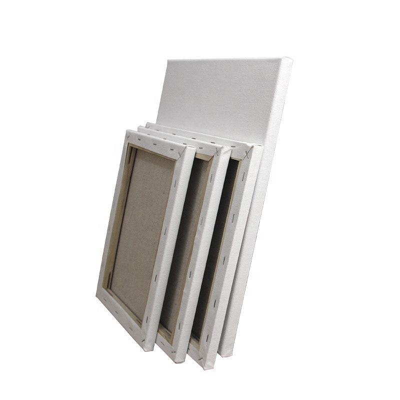 380gms Blank Stretch Painting Canvas with Wooden Frame